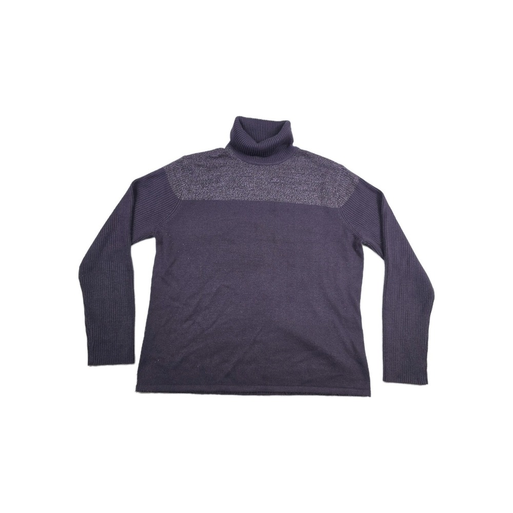 Norton‎ McNaughton Women's Size Medium Purple Turtleneck Pullover Sweater